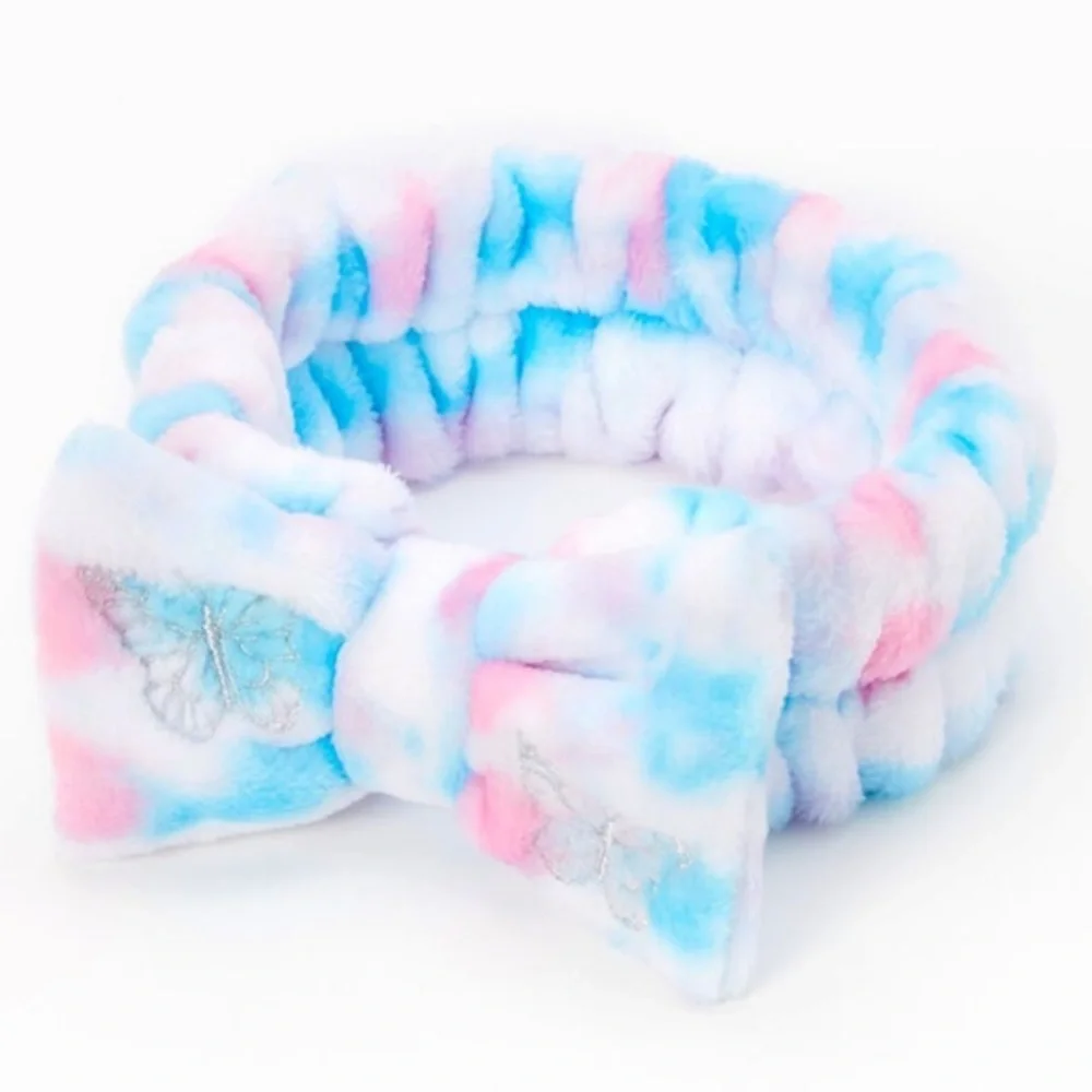 Plush Stretch Spa Bow Headband